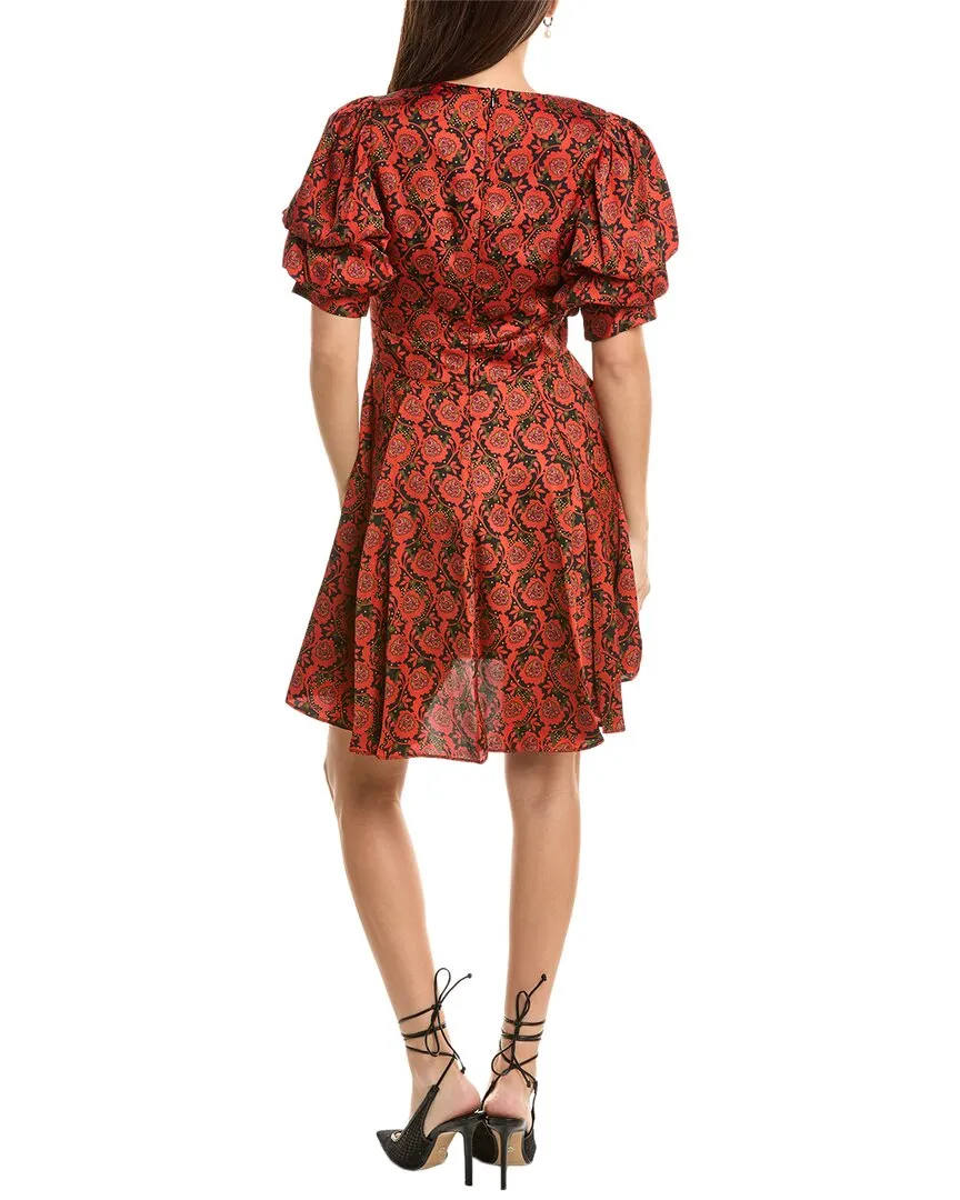 1.STATE Bubble Sleeve Mini Dress