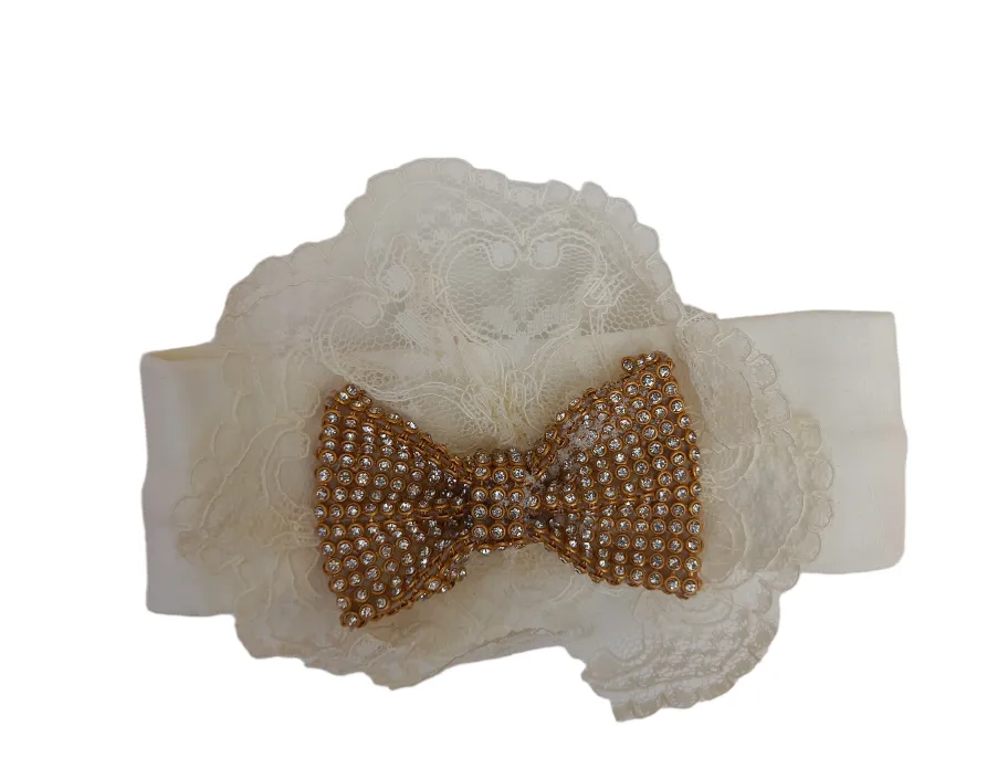 Baby Girl Christening Dress (0-6m) Peach