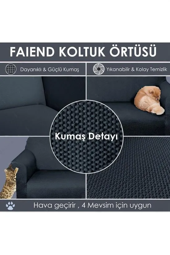 bal peteği lastikli esnek koltuk kanepe kilifi 3 2 1 1