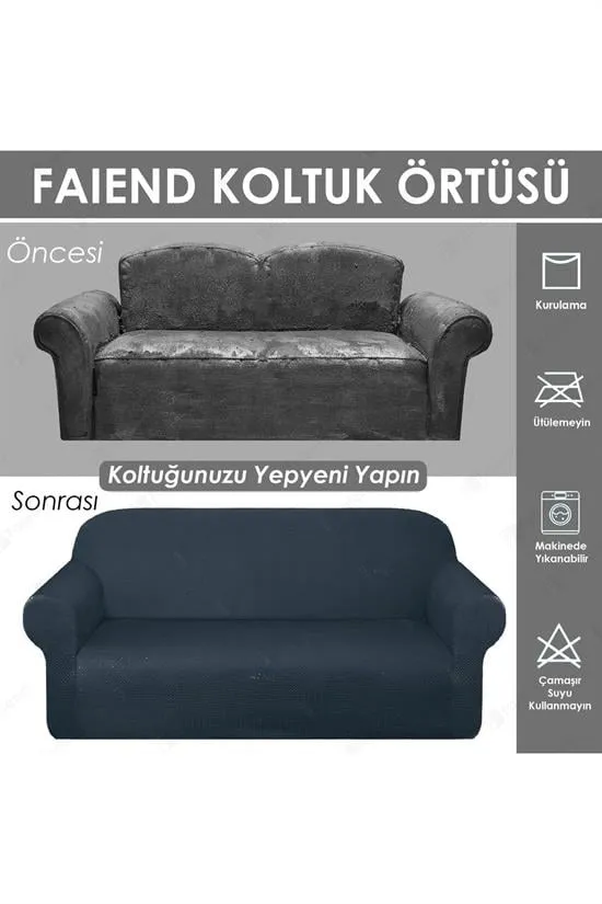 bal peteği lastikli esnek koltuk kanepe kilifi 3 2 1 1