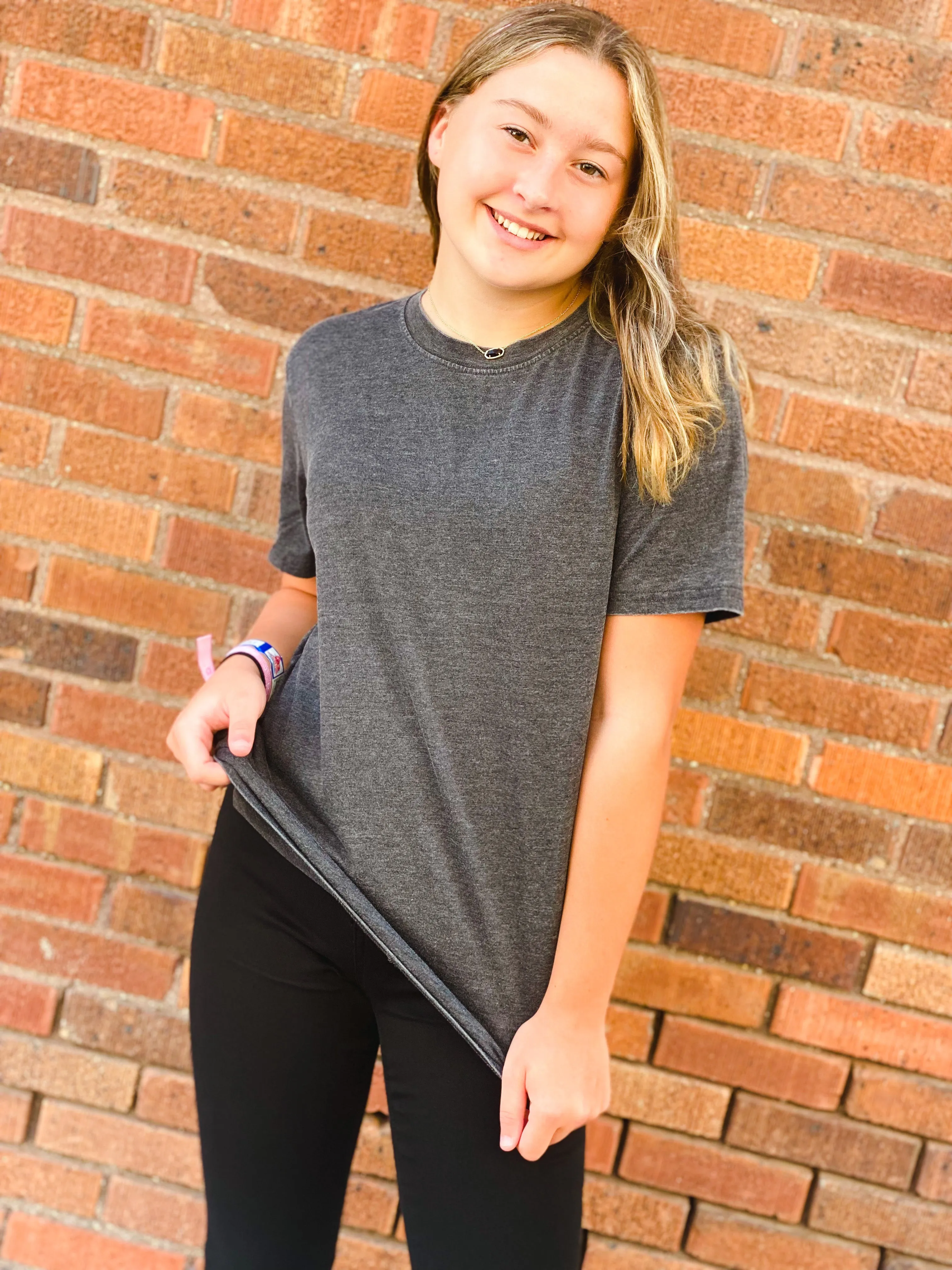 better than your basic tee ~ iron black