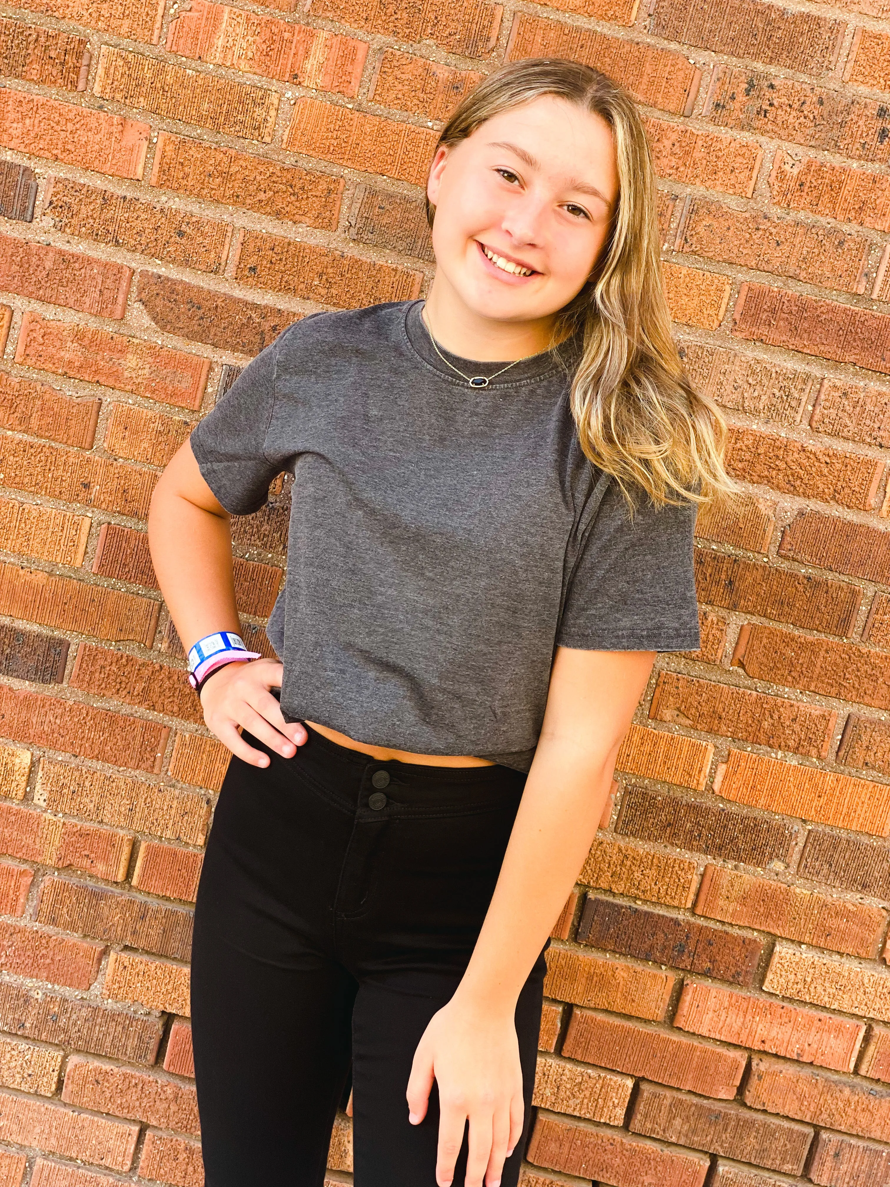 better than your basic tee ~ iron black