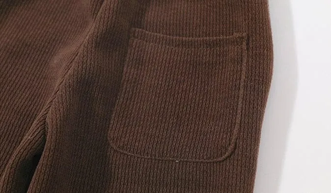 Bottom Heart Winter Plush Casual Pants