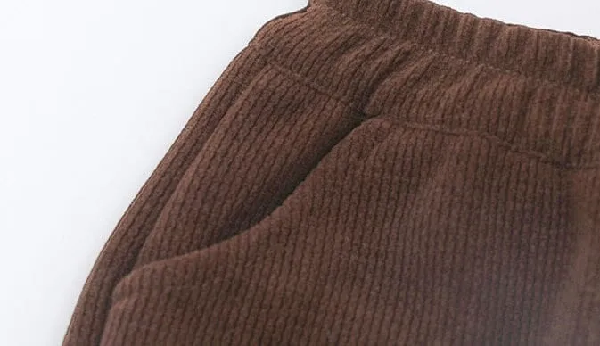 Bottom Heart Winter Plush Casual Pants