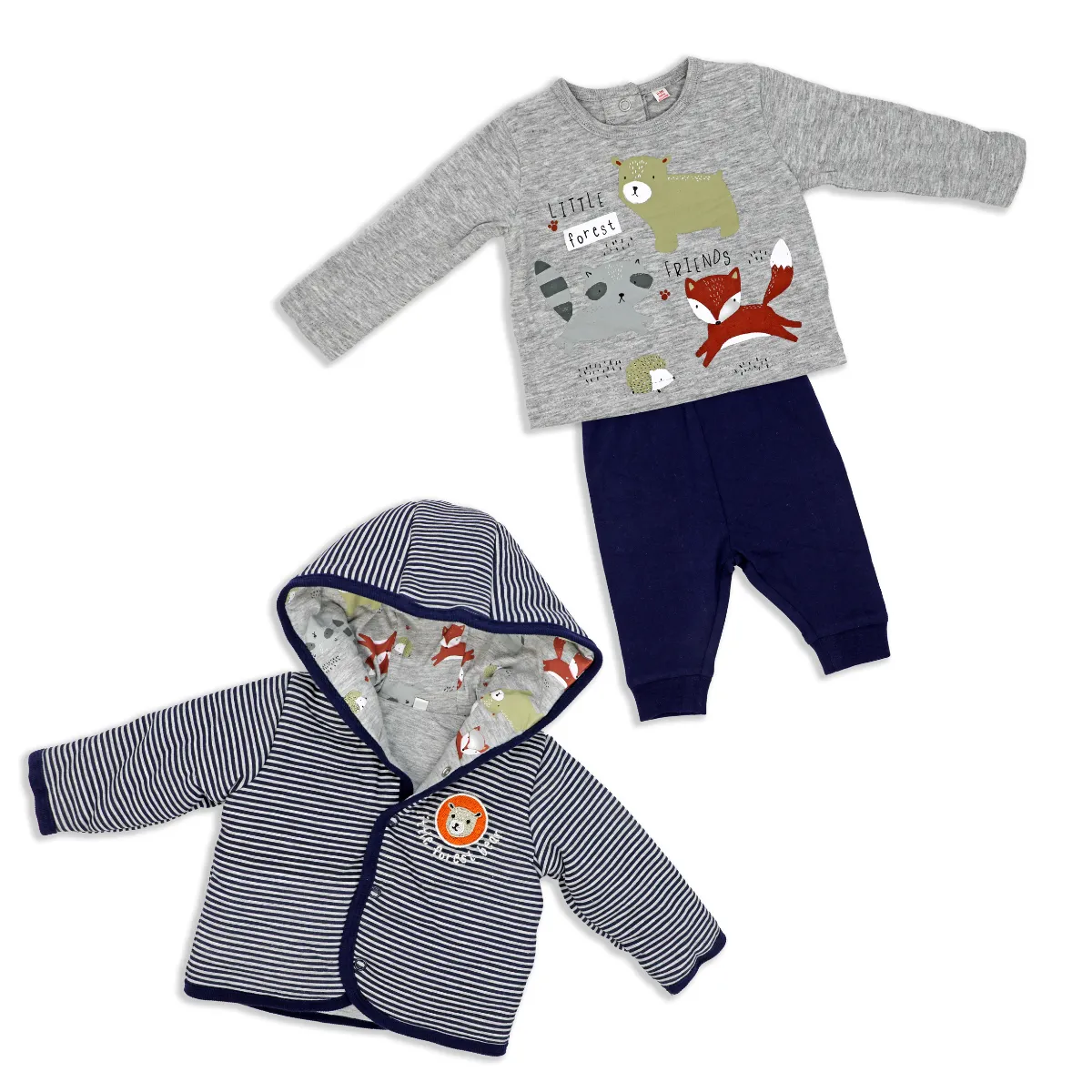 Boy's Jogger and Jacket Set - Woodland