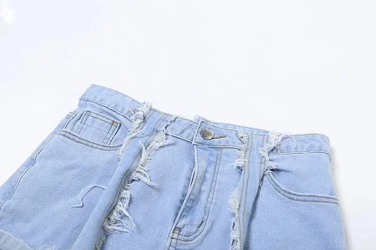 Can’t Believe It’s Not Shorts High Waisted Jeans