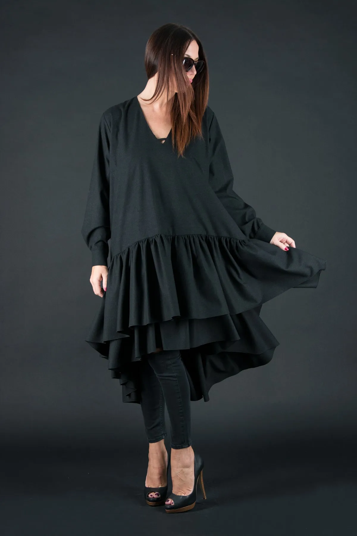 Cashmere Wool Dress MORANY