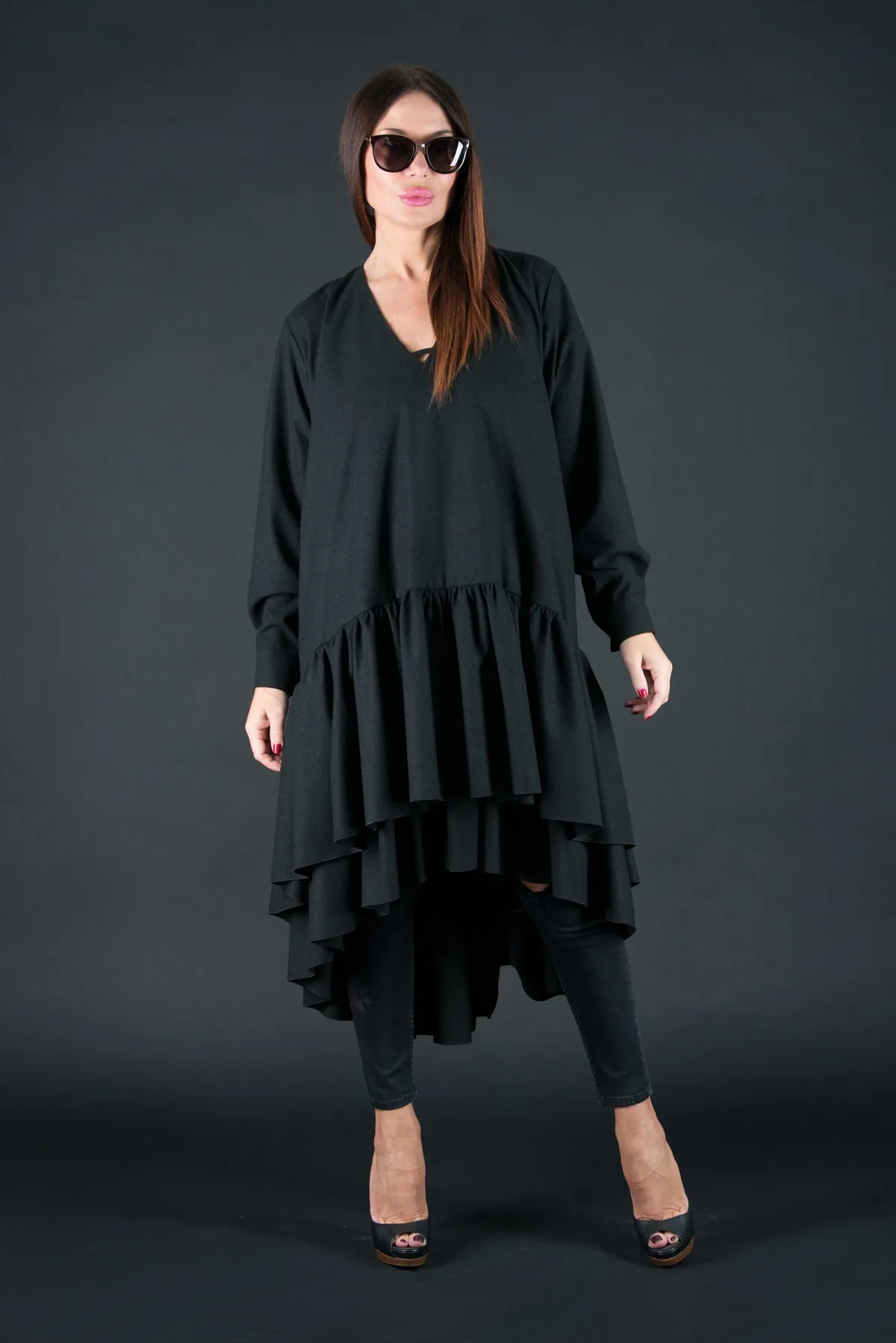 Cashmere Wool Dress MORANY