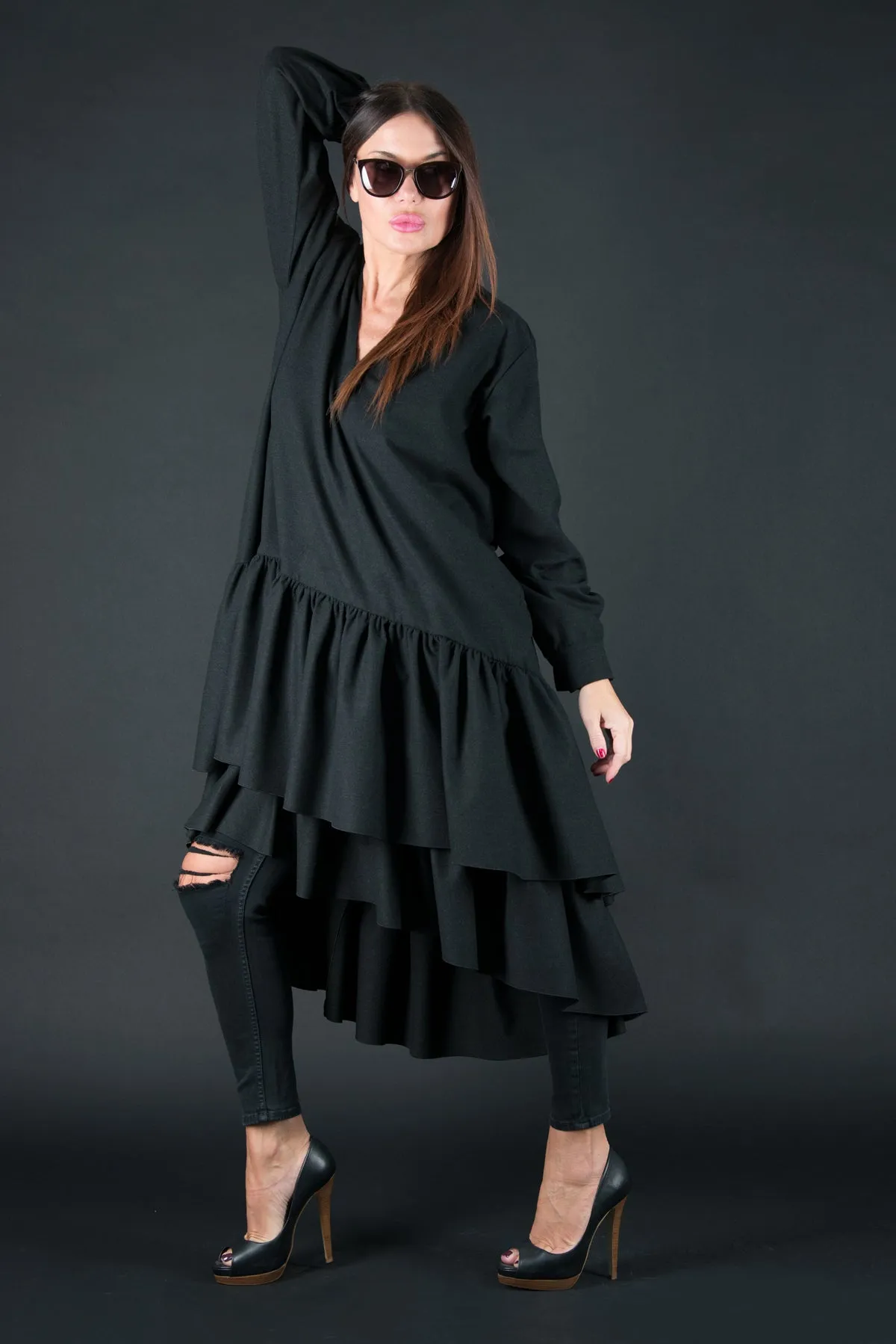 Cashmere Wool Dress MORANY