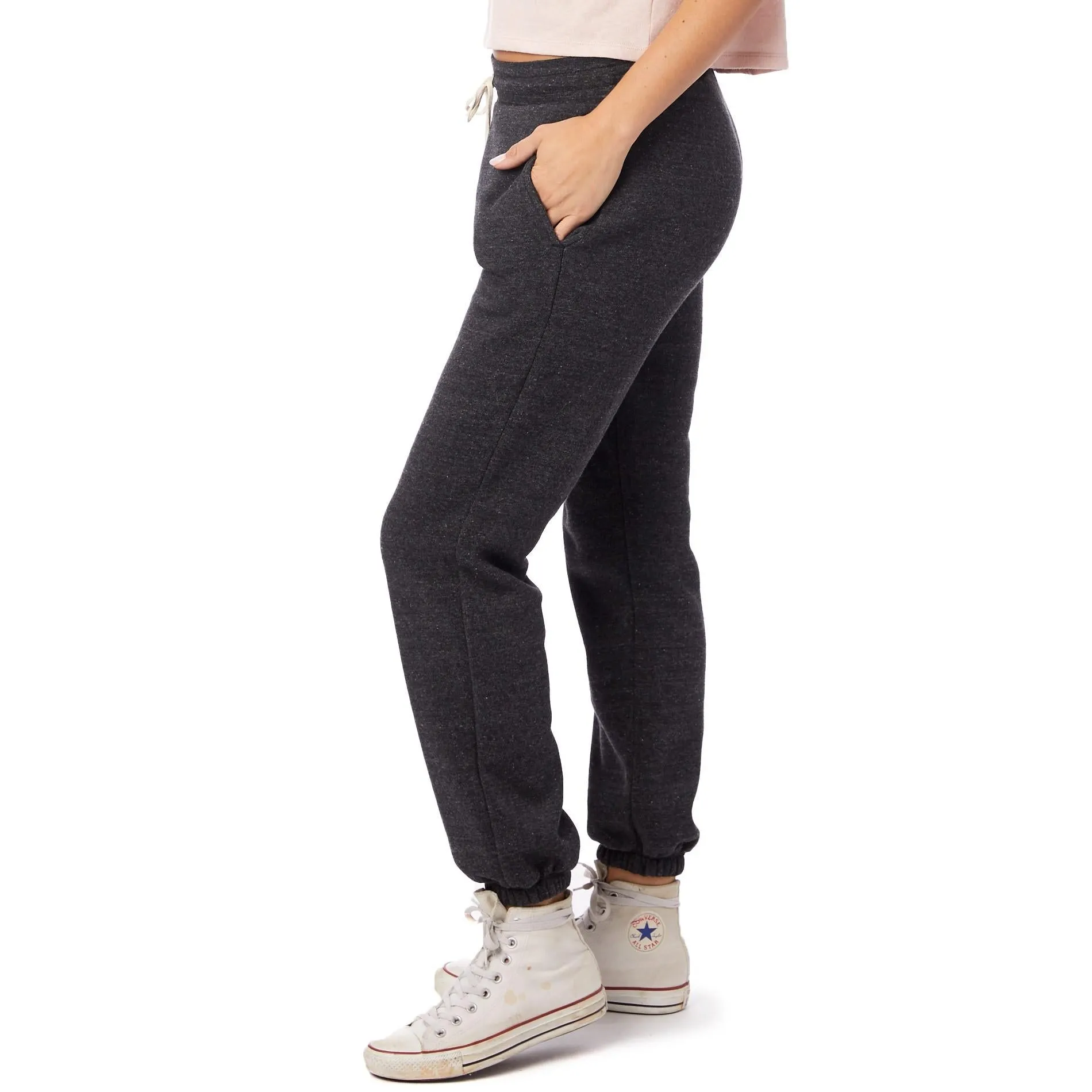 Classic Eco-Fleece Sweatpants (Black)