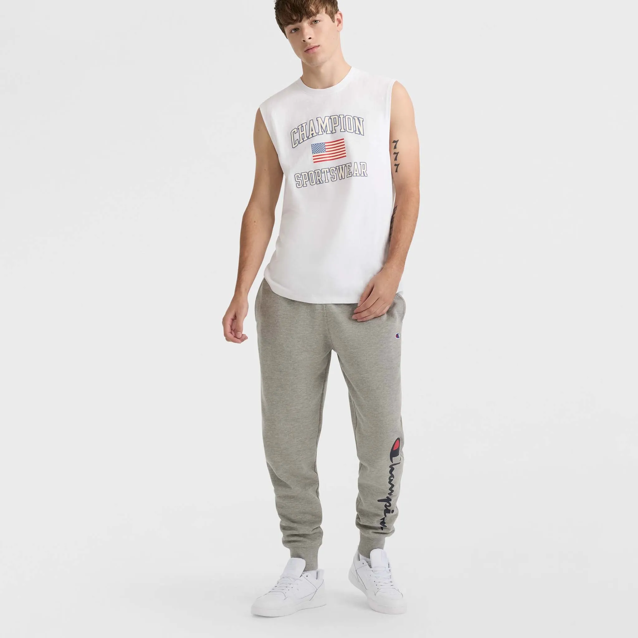 Classic Graphic Muscle Tank, USA Sportswear