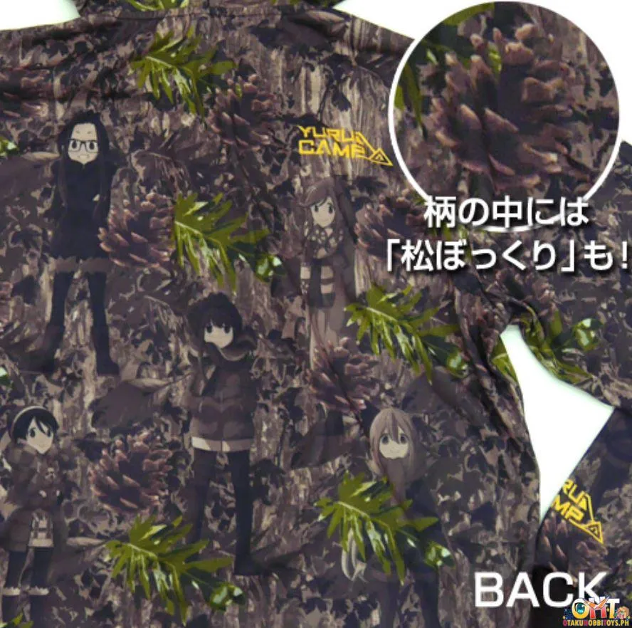 COSPA Yurucamp △ Full Graphic Light Hoodie LARGE