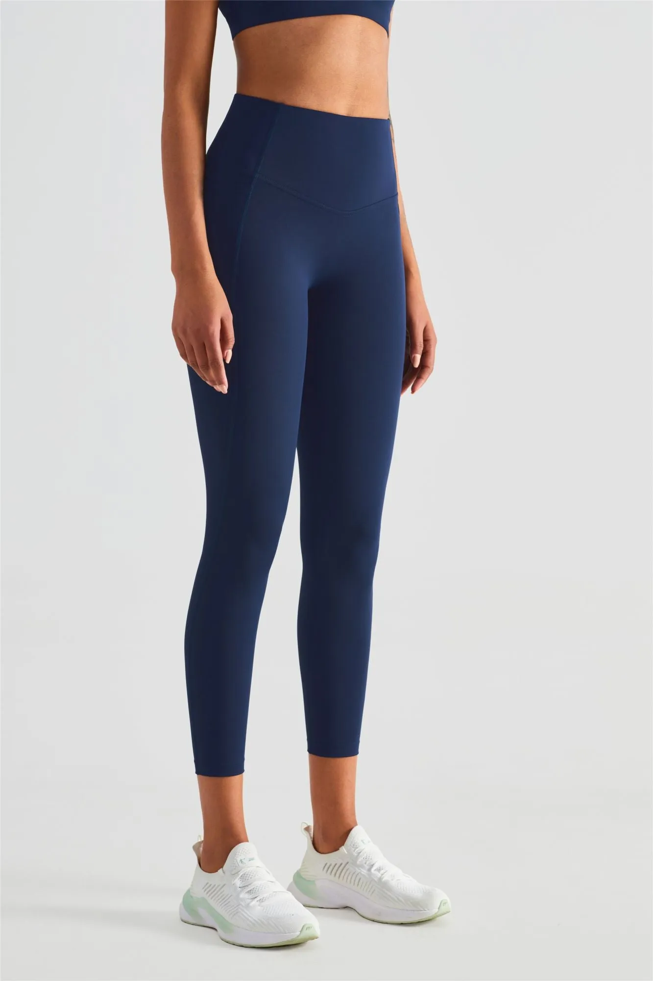 Crisscross Sports Bra & Yoga Leggings Activewear Set