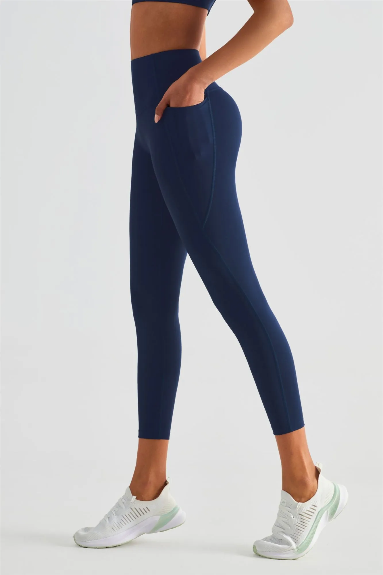 Crisscross Sports Bra & Yoga Leggings Activewear Set