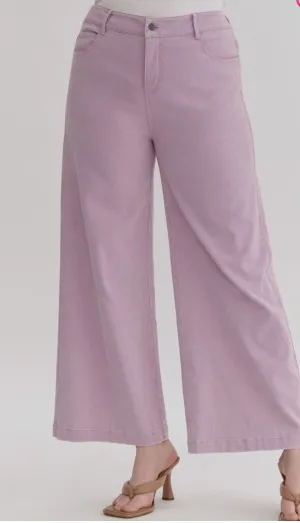 Curvy lavender bottoms