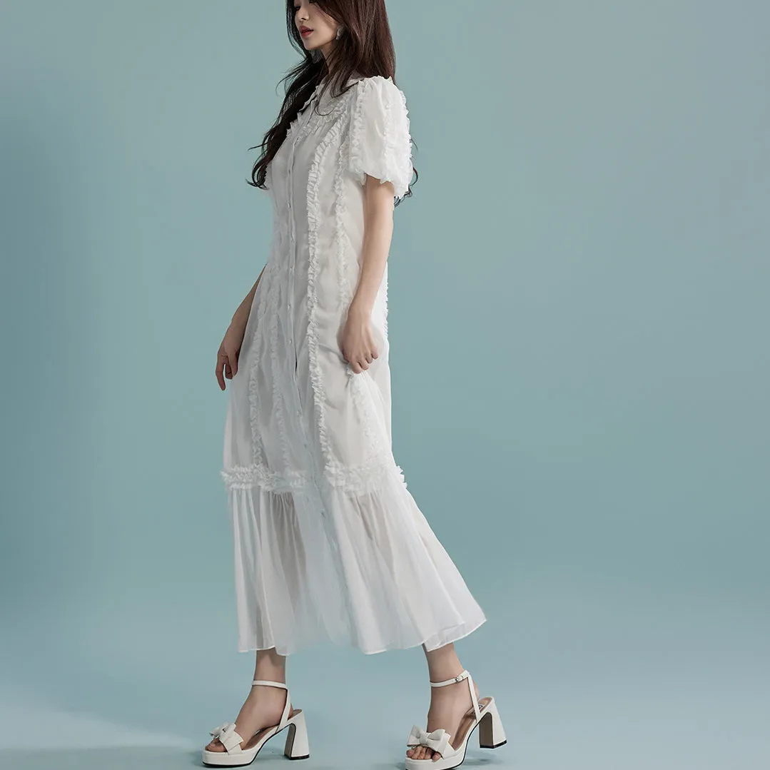 D4961 Belted Dress