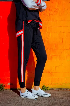 Evelyn Contrast Stripes Jogger