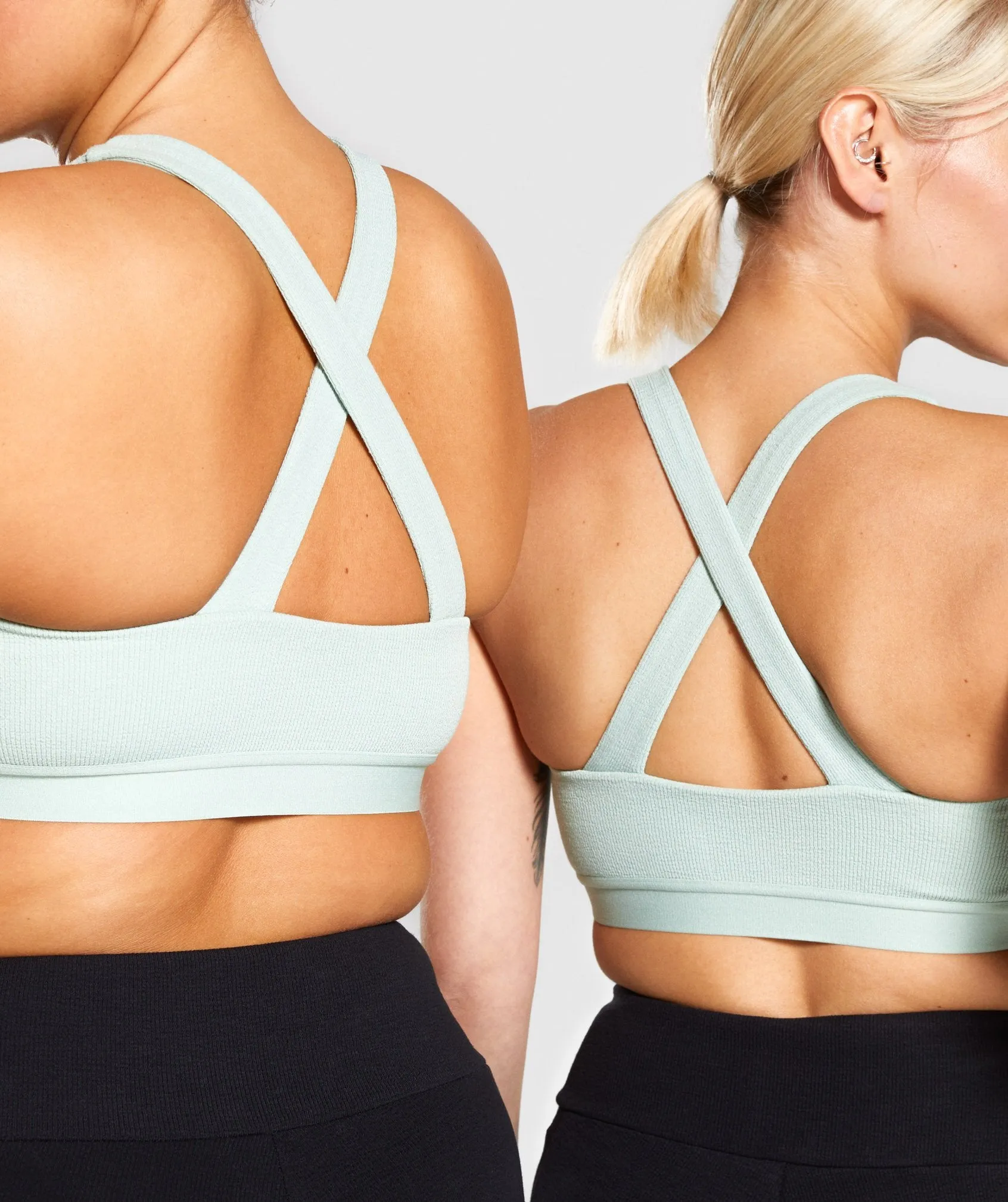 Gymshark Poise Sports Bra - Light Green