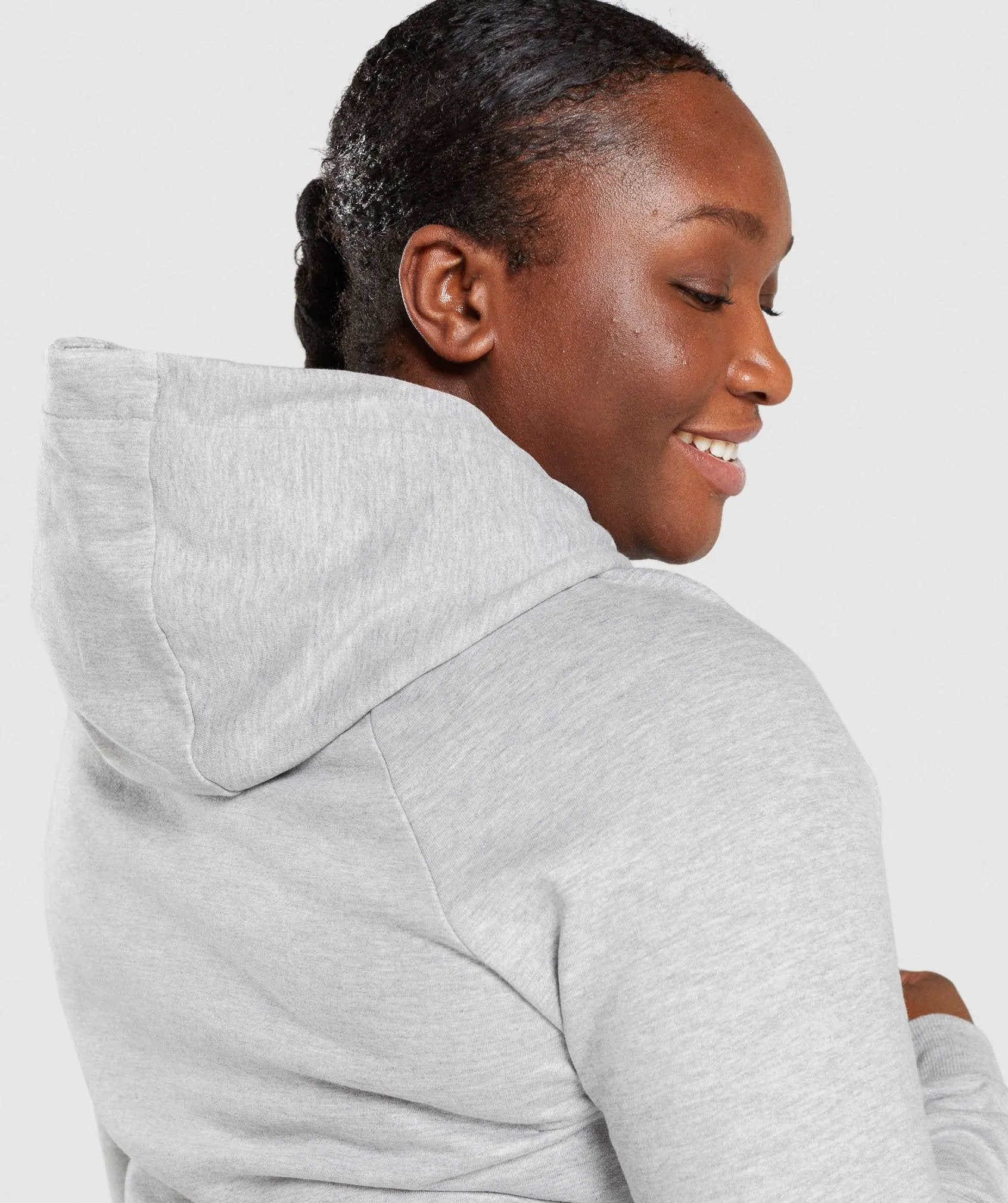 Gymshark Training Hoodie - Light Grey Marl