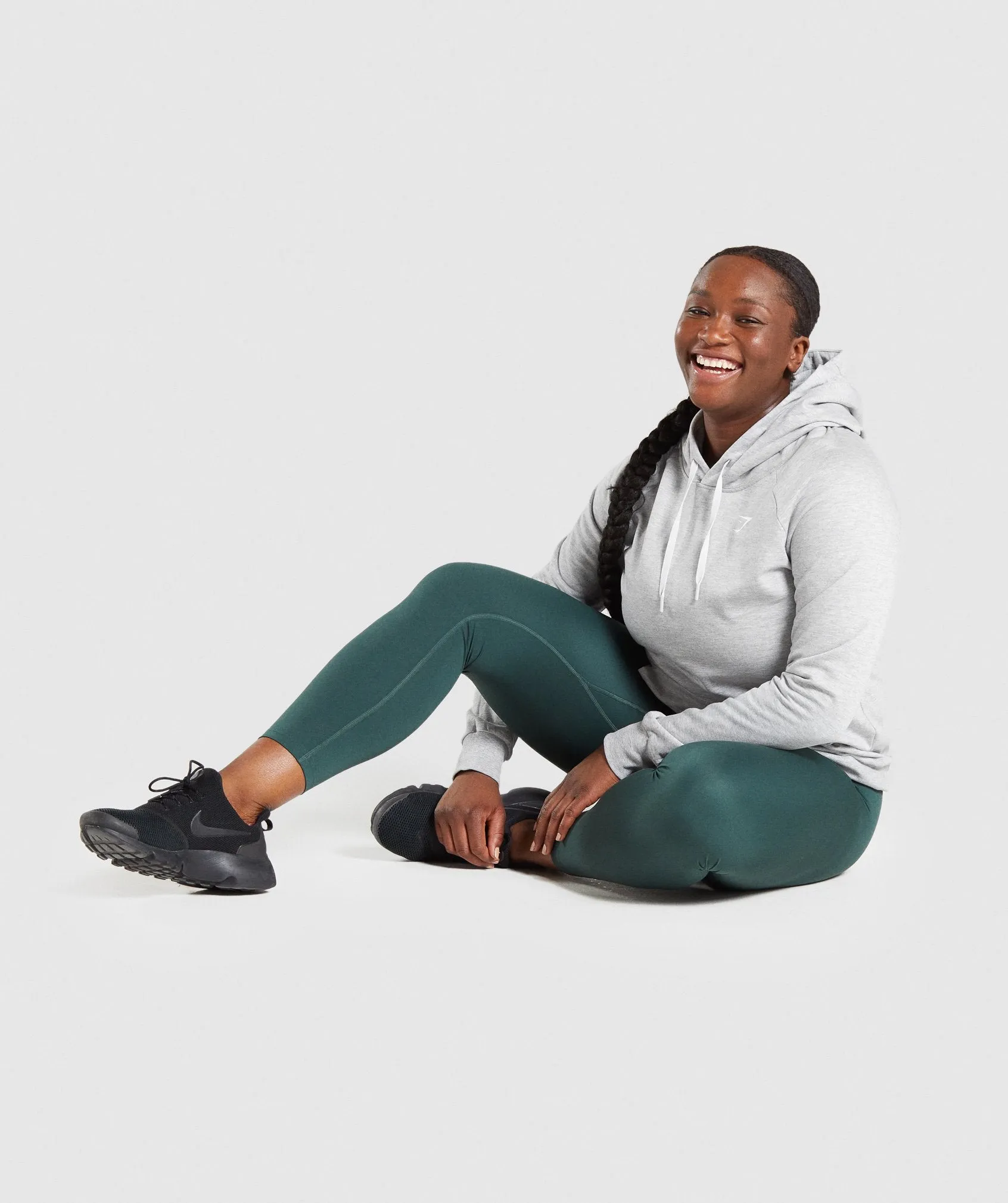 Gymshark Training Hoodie - Light Grey Marl