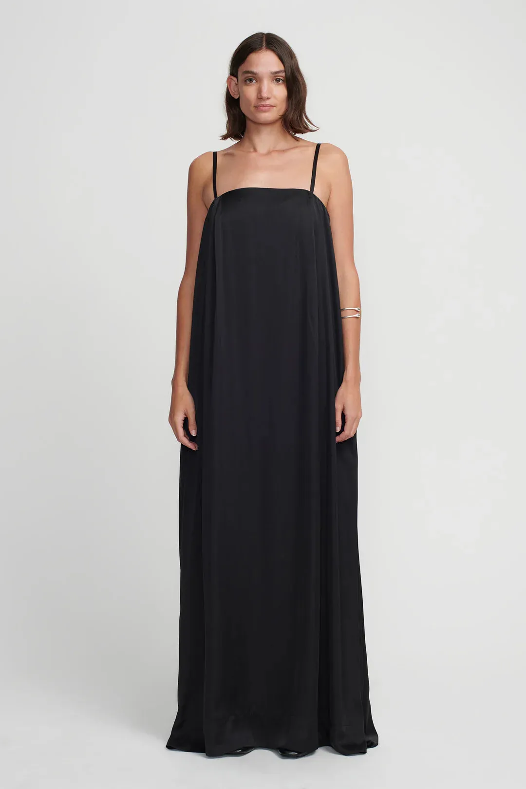 Hansen & Gretel Black Angelica Maxi Dress