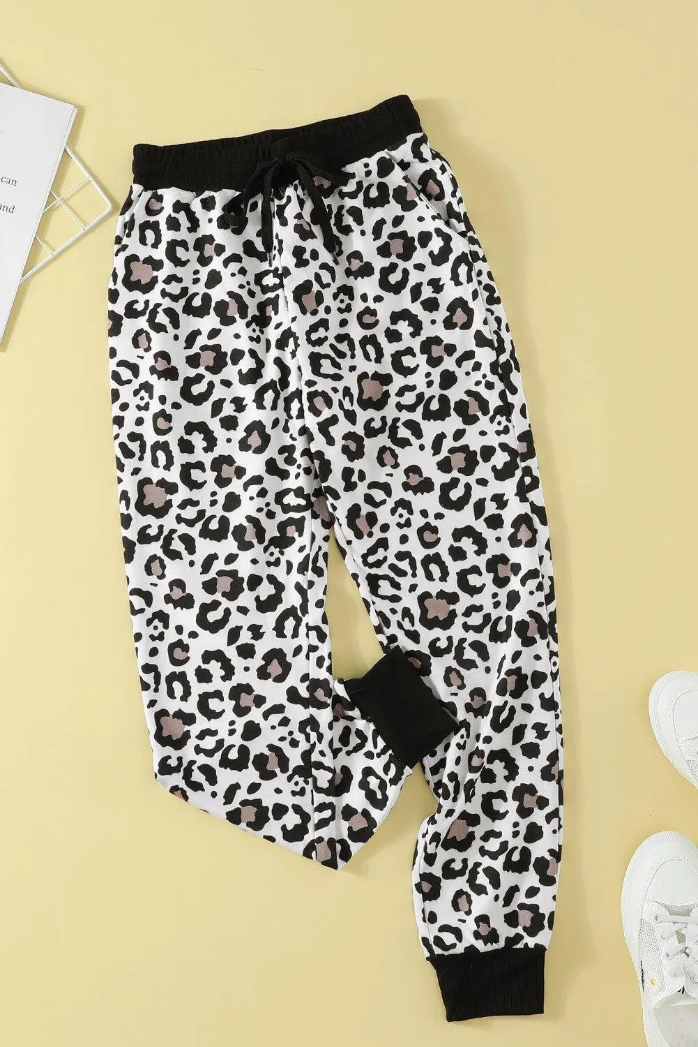 Kristen Leopard Joggers