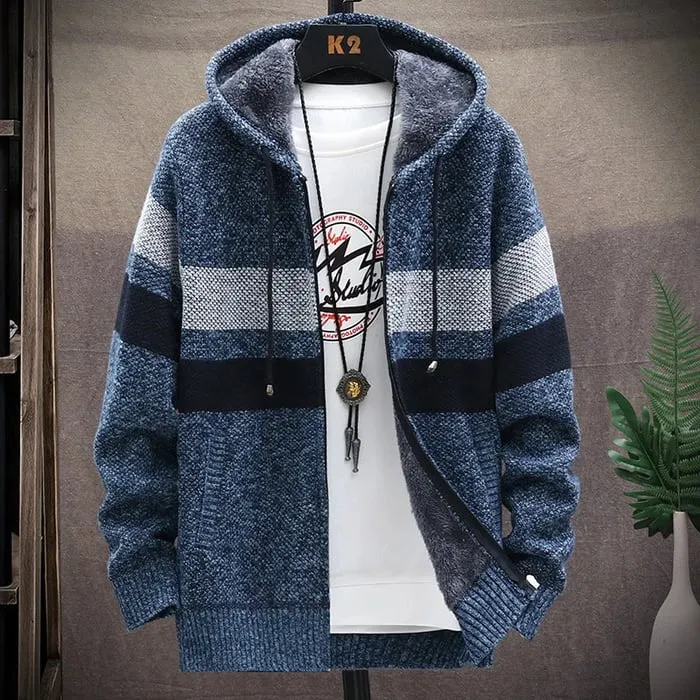 Lars - Stylish hooded jumper for men