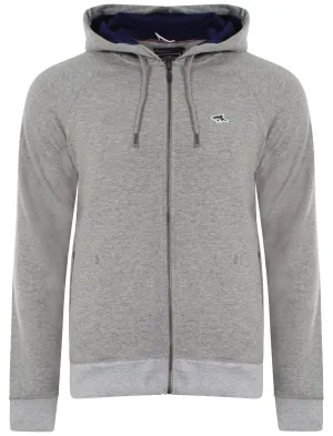 Le Shark Castlands zip up hoodie in grey