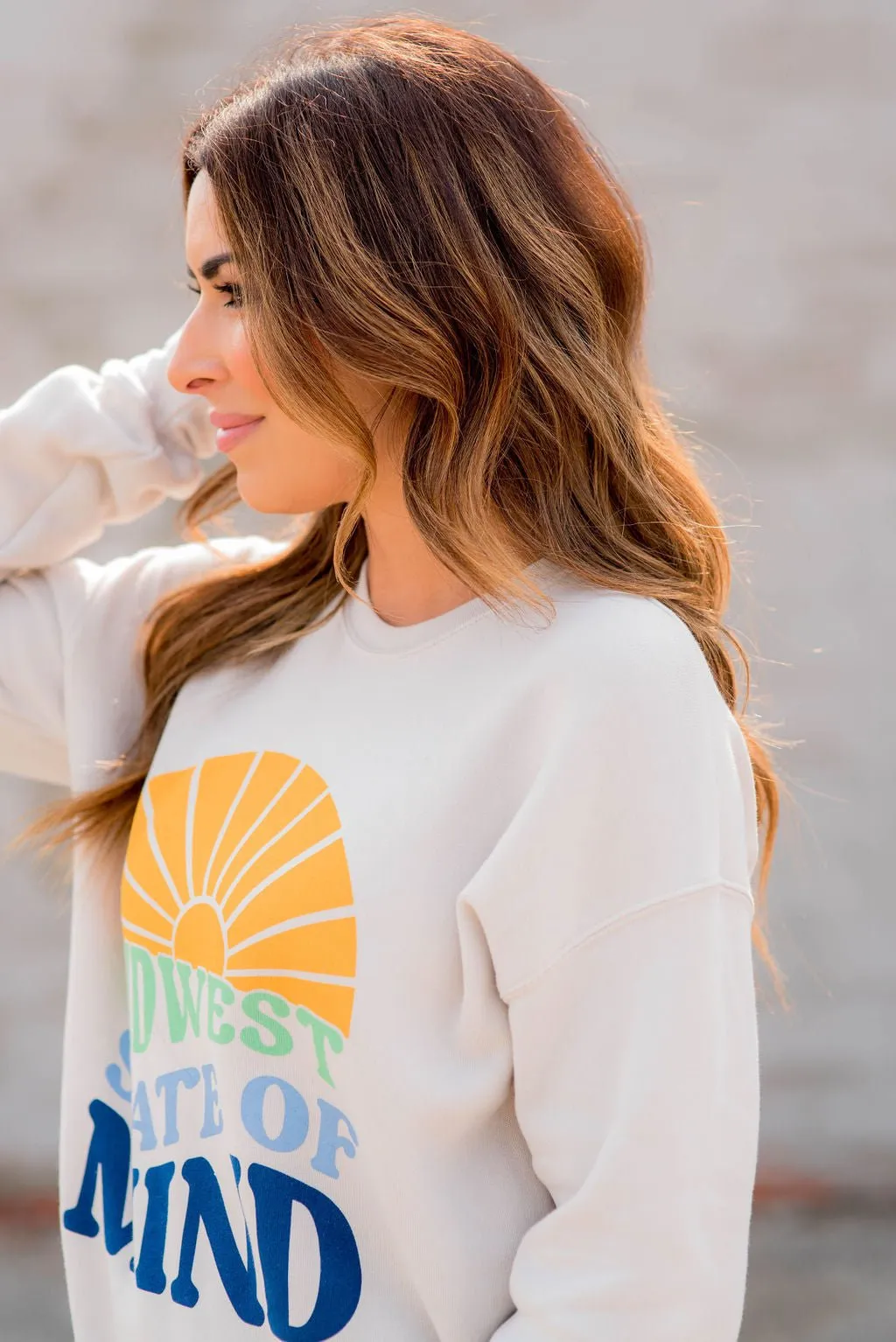 Midwest State Of Mind Graphic Crewneck
