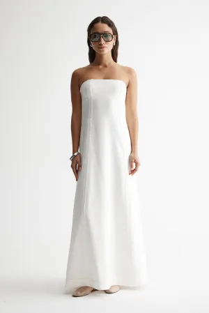 Petunia Dress White