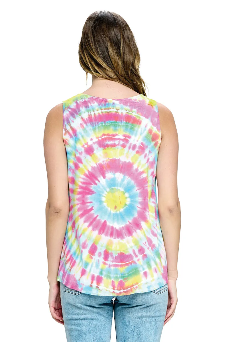 Rainbow Tie dye Tank