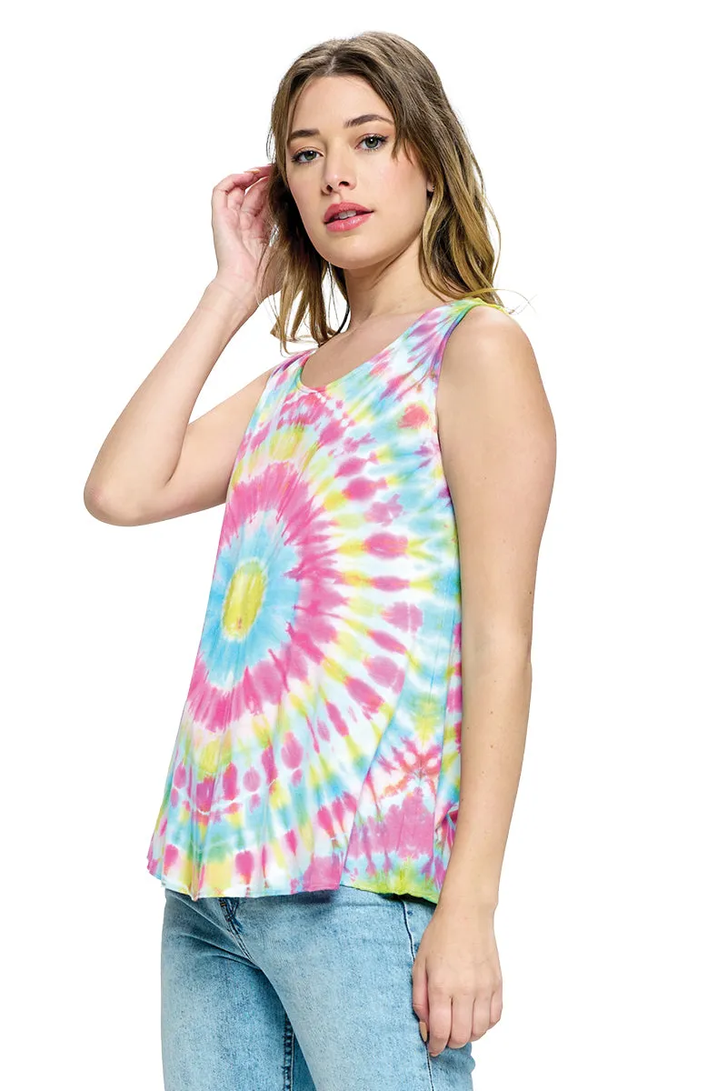 Rainbow Tie dye Tank