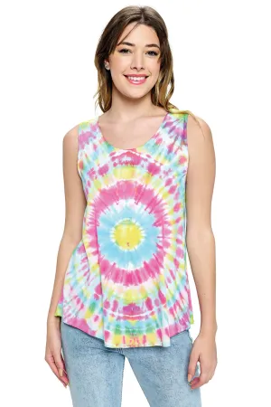 Rainbow Tie dye Tank