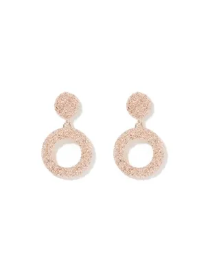 Tabby Texture Hoop Earrings
