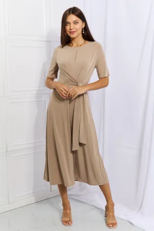 TastyHottie - OneTheLand Put In Work Wrap Knit Midi Dress