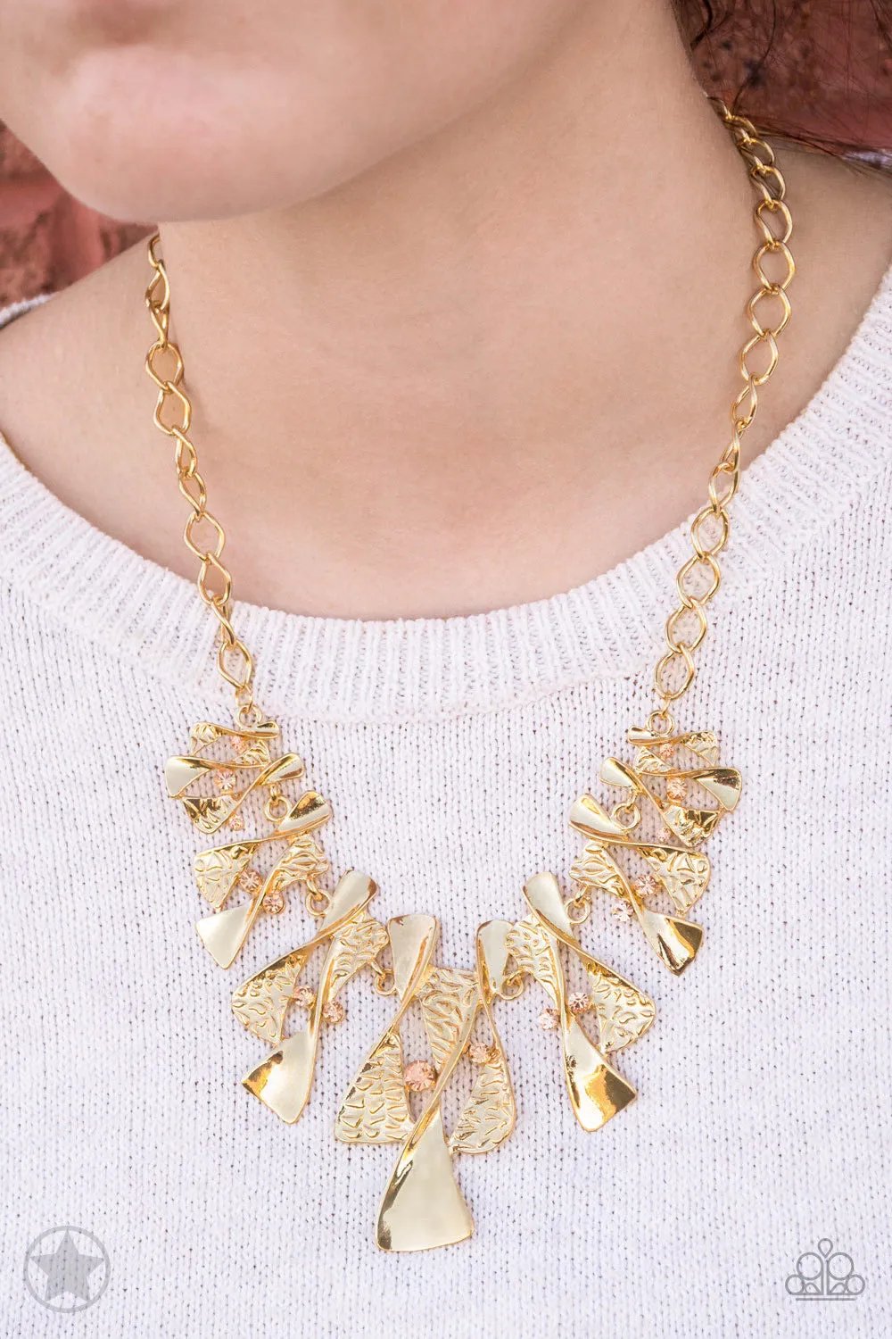 The Sands of Time Gold-Necklace