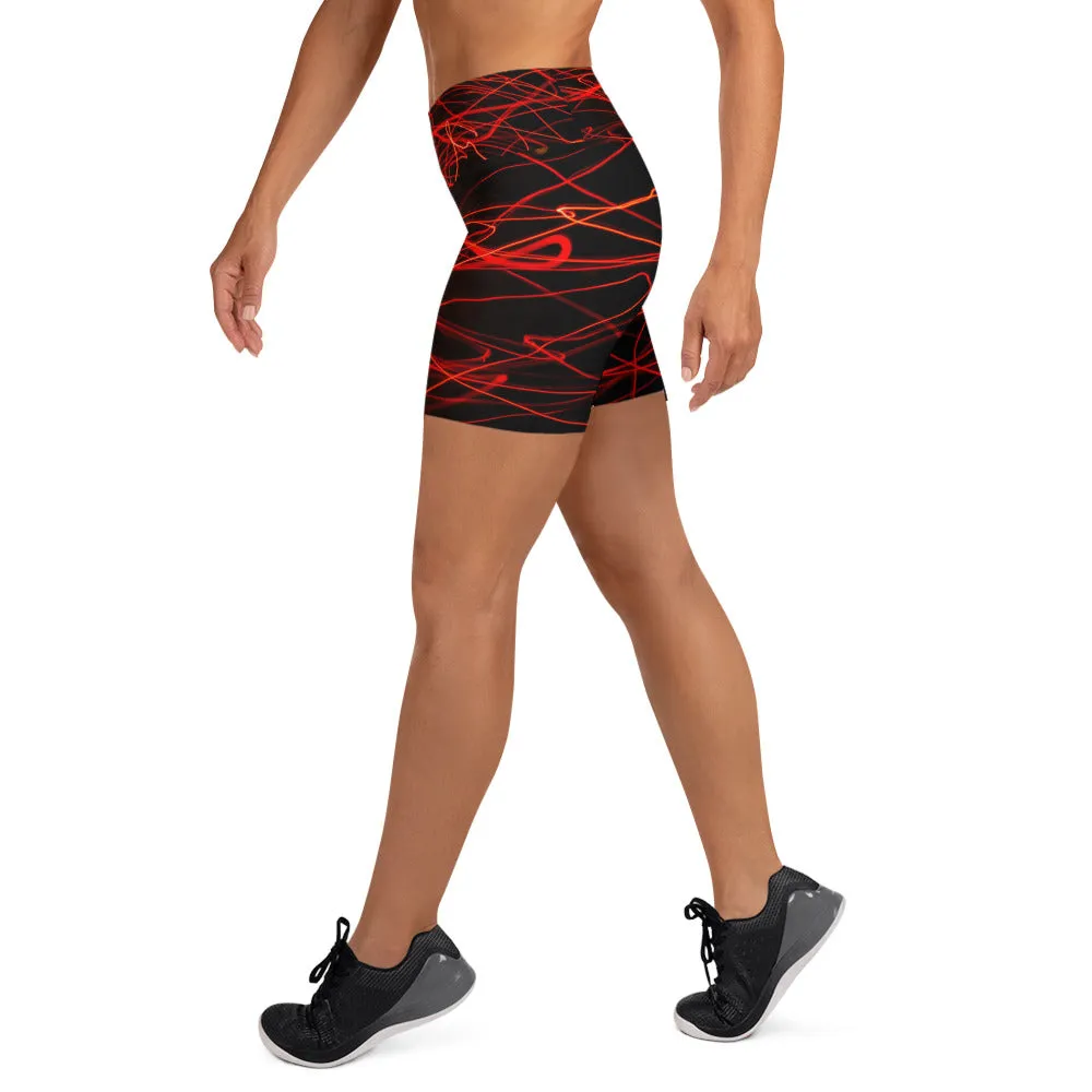 Velvet High Waist Shorts
